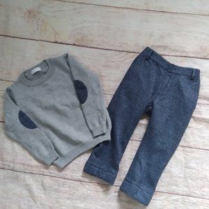 Ciccino wool blend sweater  & pants set sz 3 or 6